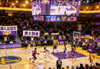 湖人勇士NBA常规赛对决现场图片